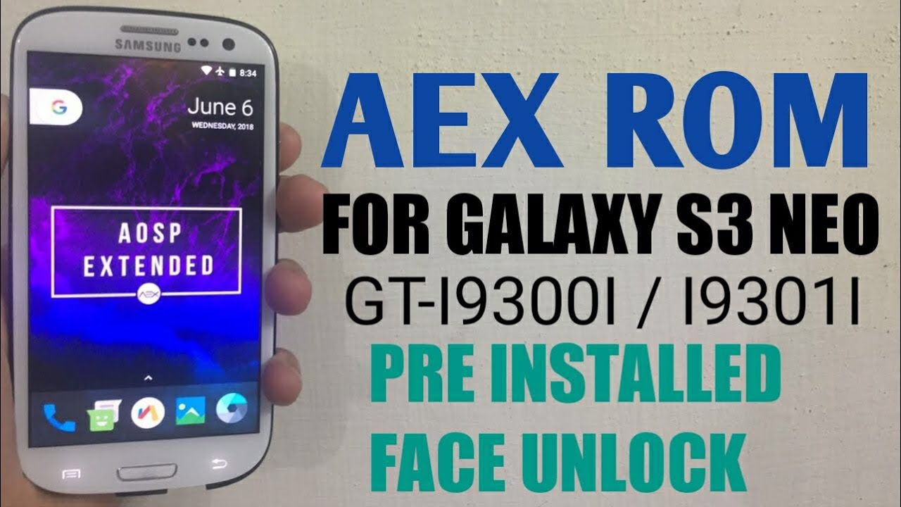 AOSP EXTENDED ROM FOR GALAXY S3 NEO GT-I9300I / I9301I