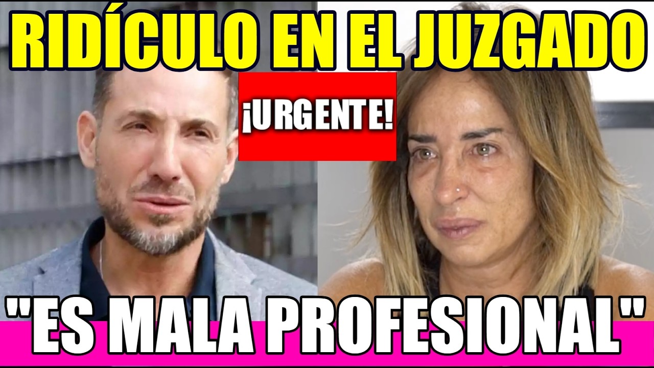ANTONIO DAVID ANIQUILA A MARÍA PATIÑO POR RIDÍCULO EN JUICIO PENAL