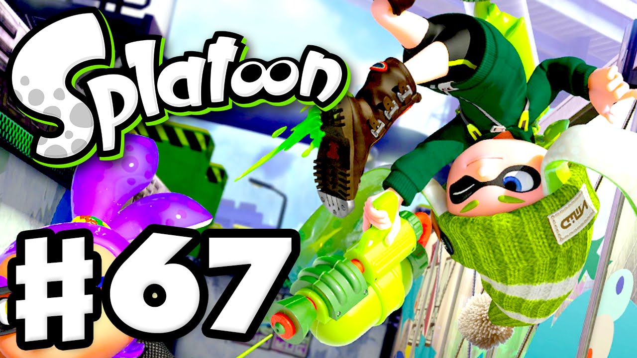 Splatoon - Gameplay Walkthrough Part 67 - Turf Wars with Yasha! (Nintendo Wii U)