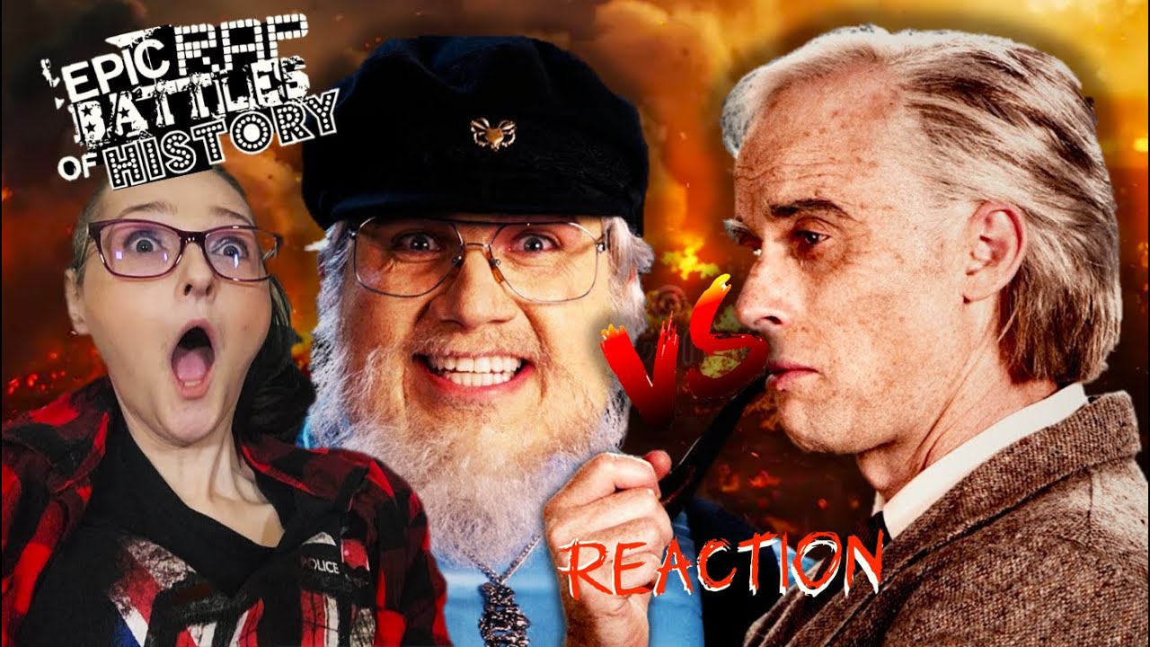 Tolkien vs George R.R. Martin ERB REACTION!! 🧙📚 Fantasy Titans Throw Down! 🔥🐉