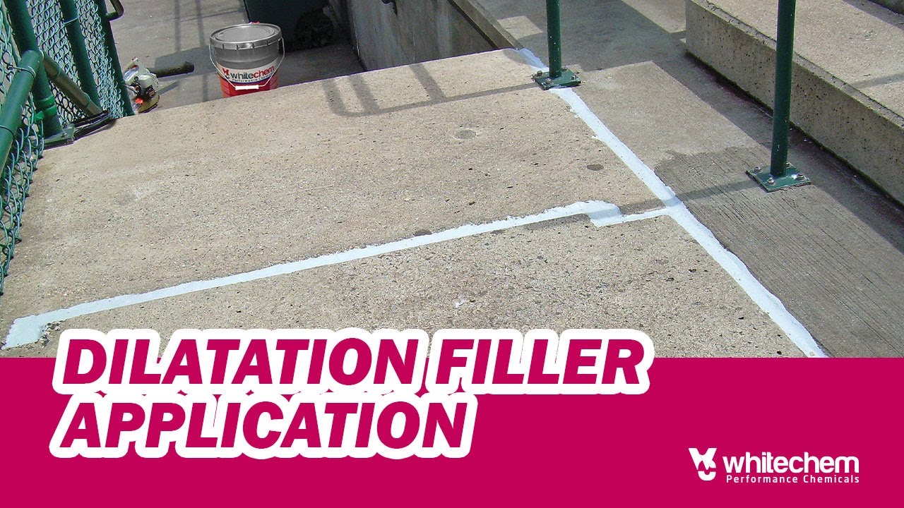WHITECHEM POLYURETHANE BASED DILATION FILLER APPLICATION #dilation #filler
