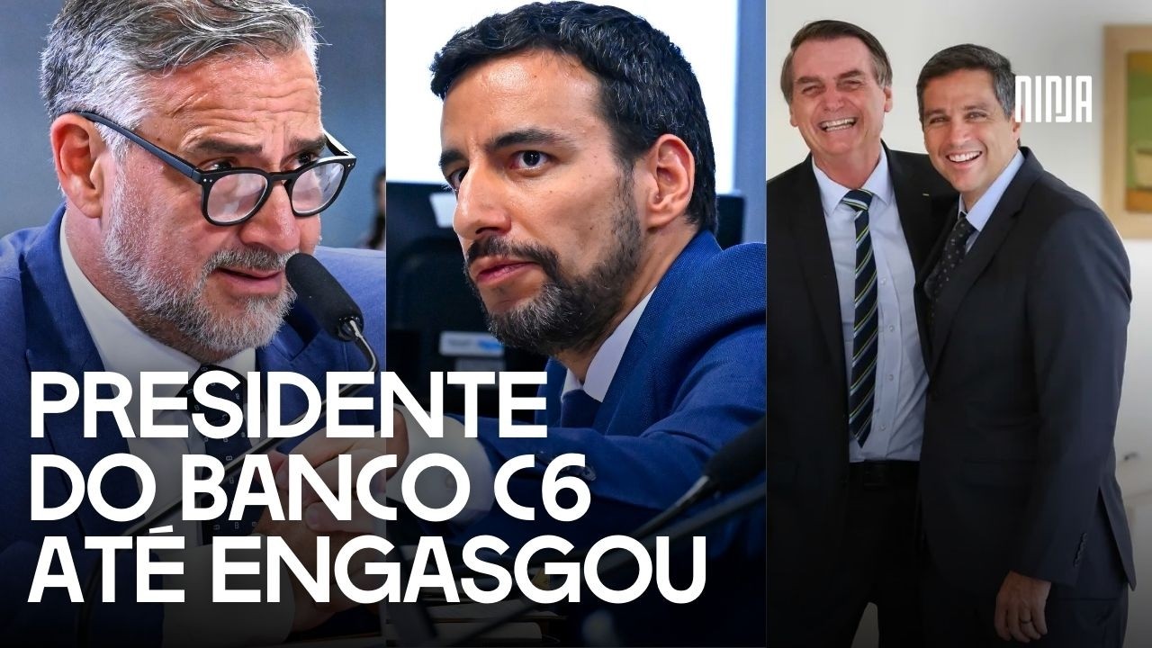 💣Presidente do C6 gagueja e diz não saber quem foi presidente em 2019💣Paulo Pimenta encurrala!💣