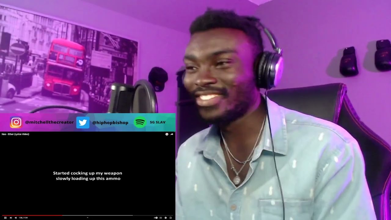 Nas - Ether [REACTION]🔥⚠️