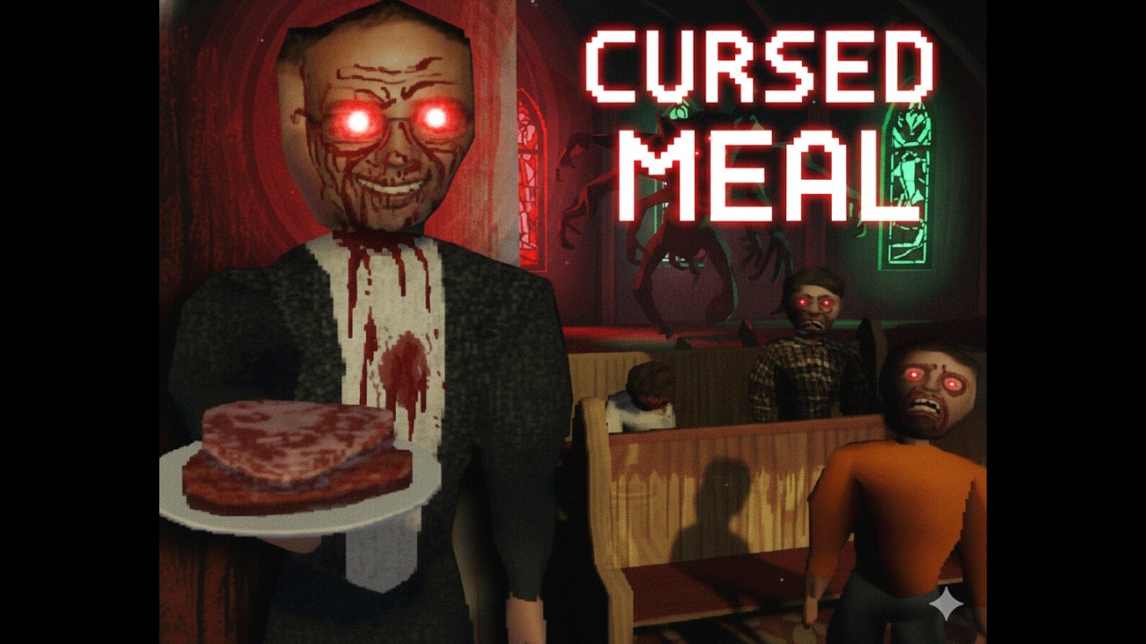 The Priest is hiding a DARK Secret... 🤫 | CURSED MEAL (Horror Gameplay)
