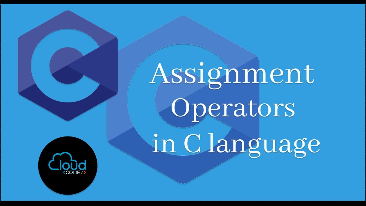 Assignment Operators in C language