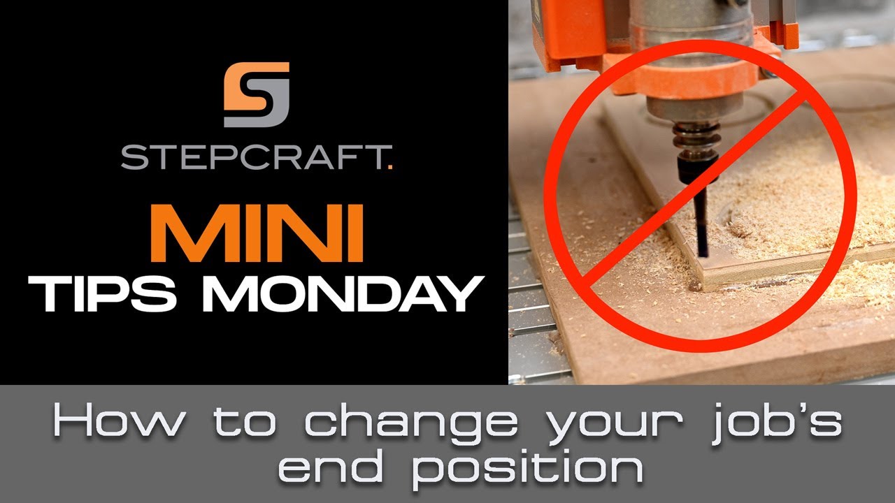 Mini Tips Monday - Finish with your Gantry Out Of the Way!