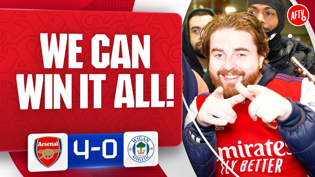 We Can Win It All! (Ft @TyrellgunnerTV | Arsenal 4-0 Wigan
