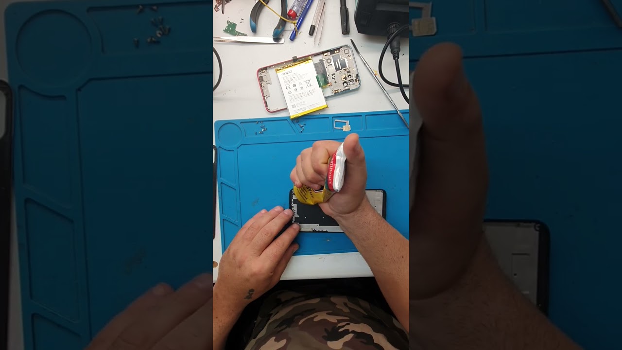 sostituire (replacement) il display oppo a73 5g