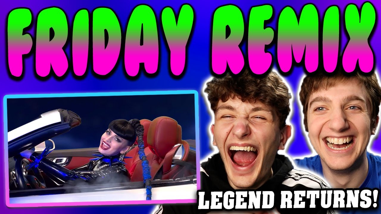 Rebecca Black - Friday (Remix) REACTION!! ft Dorian Electra, Big Freedia & 3OH!3 [Official Video]