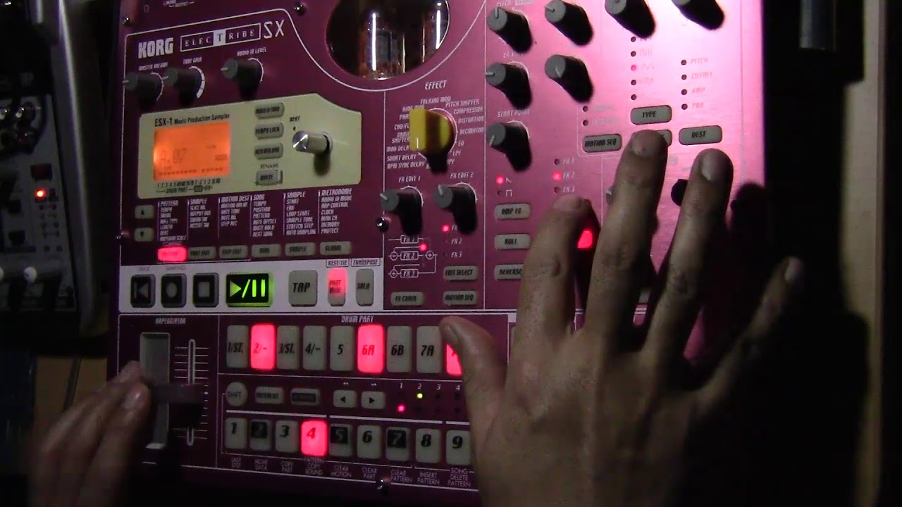 KORG ELECTRIBE ESX-1 practice Tech House (NO TALKING)