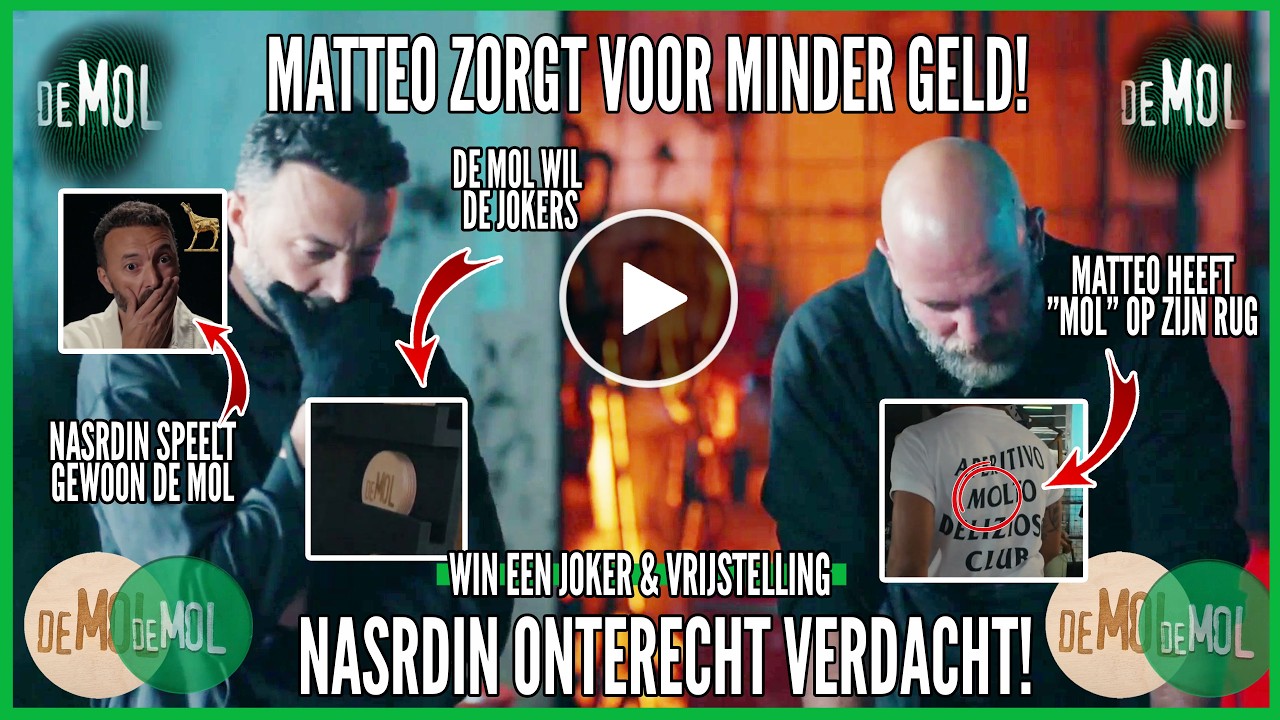 NASRDIN WORDT ONTERECHT GEFRAMED ALS MOL! MATTEO EXTRA VERDACHT EN ENVELOP RAADSEL OPGELOST! - #644