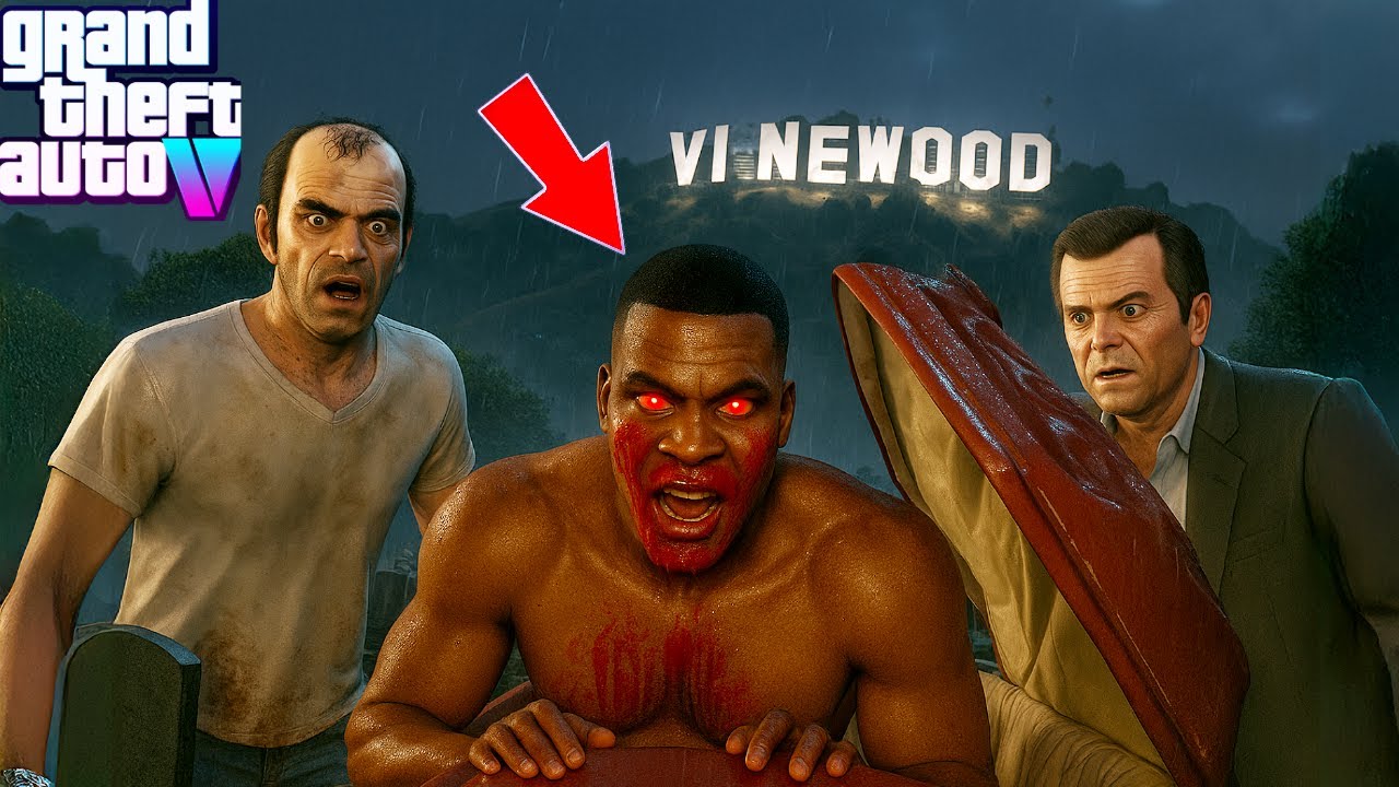 😱💖 Franklin Is ALIVE! 💖😱GTA 5 Franklin in Heaven Real Life Mod Remastered S1 EP3