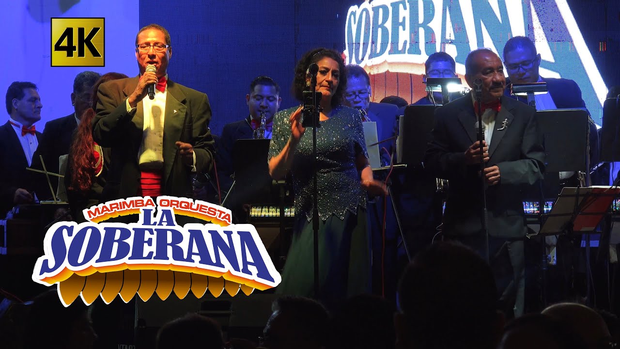Marimba Orquesta La Soberana - Entre Palmeras / Tina 4K