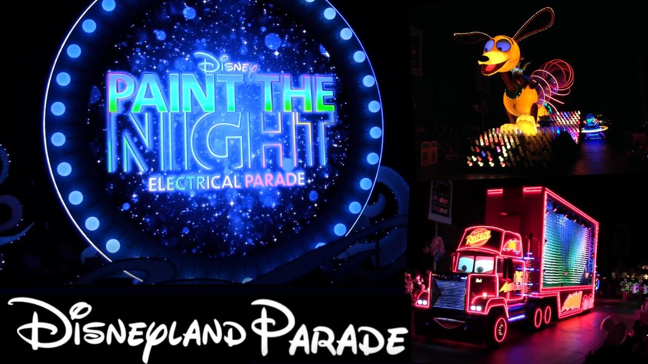 Disneyland's Paint the Night Parade