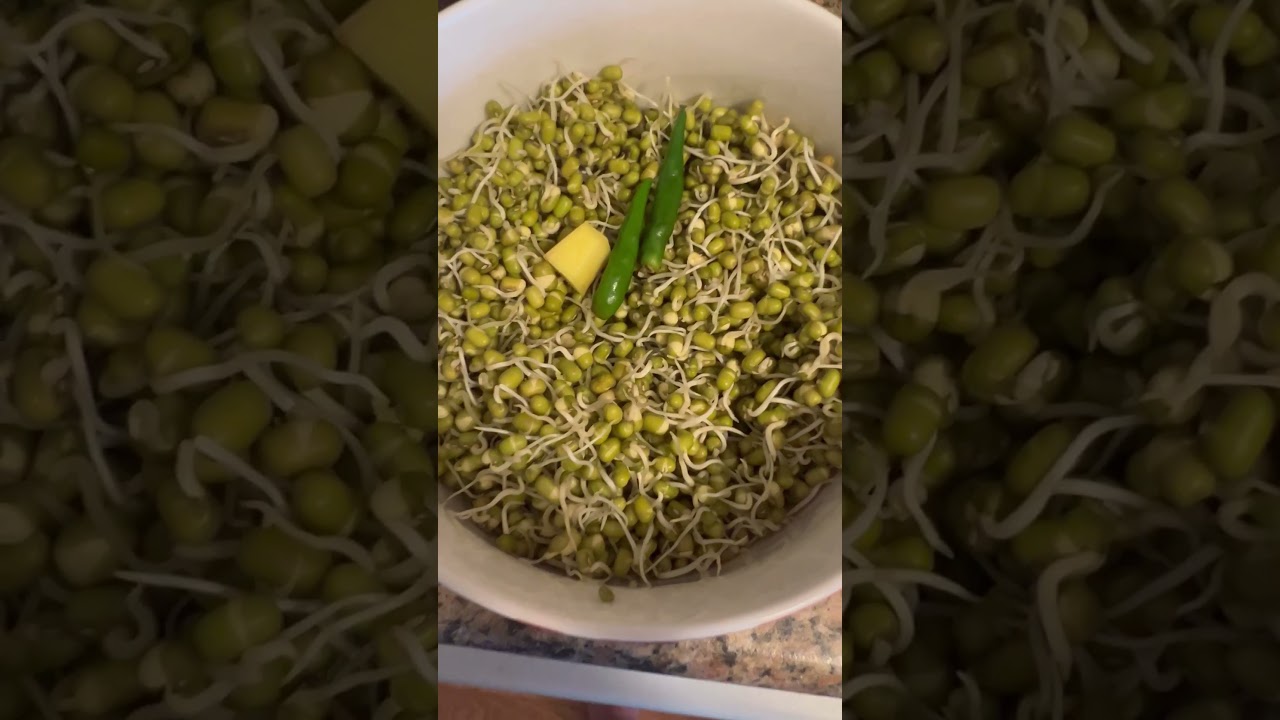 High protein SPROUTED MOONG DAL DOSA (Pesarattu) with no rice
