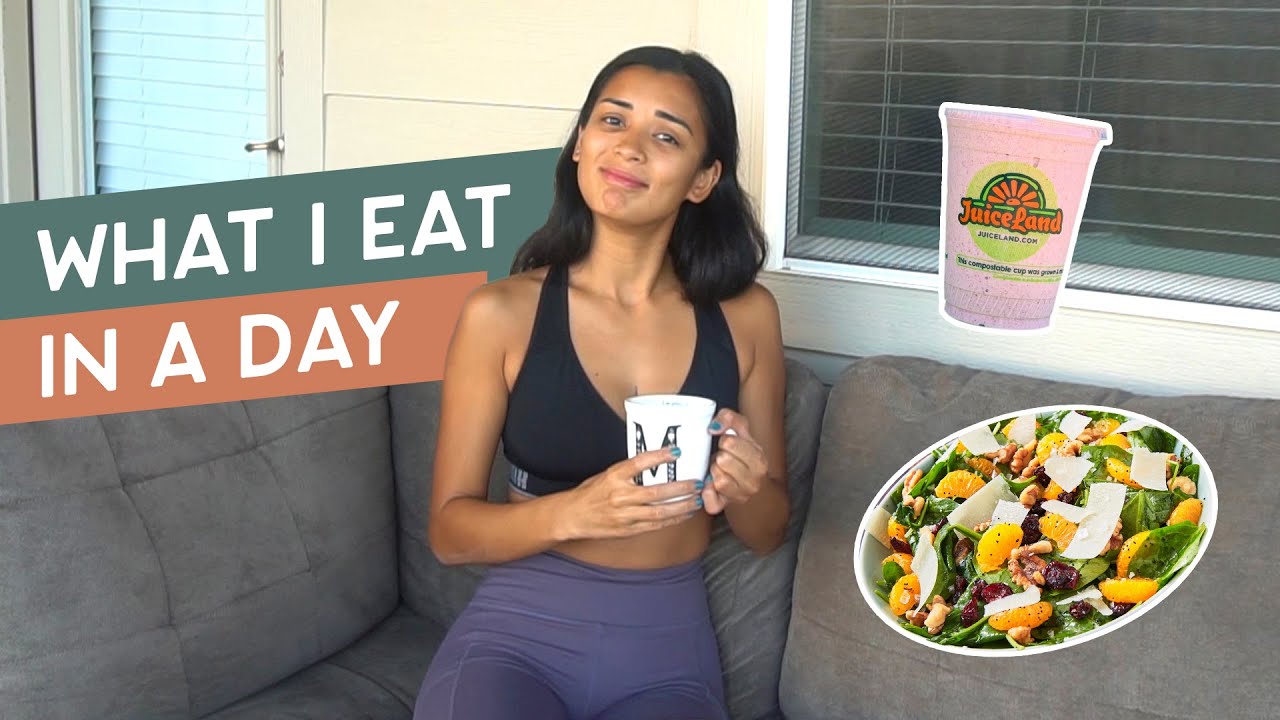 What I Eat In A Day (To stay lean and healthy!) | Michelle Madrigal