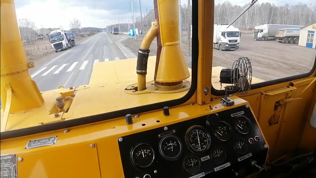 По трассе на К-700А. 2022