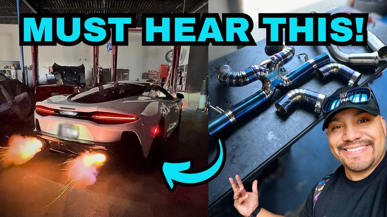 Loudest McLarens Ever: Custom Exhaust Revs & Pulls