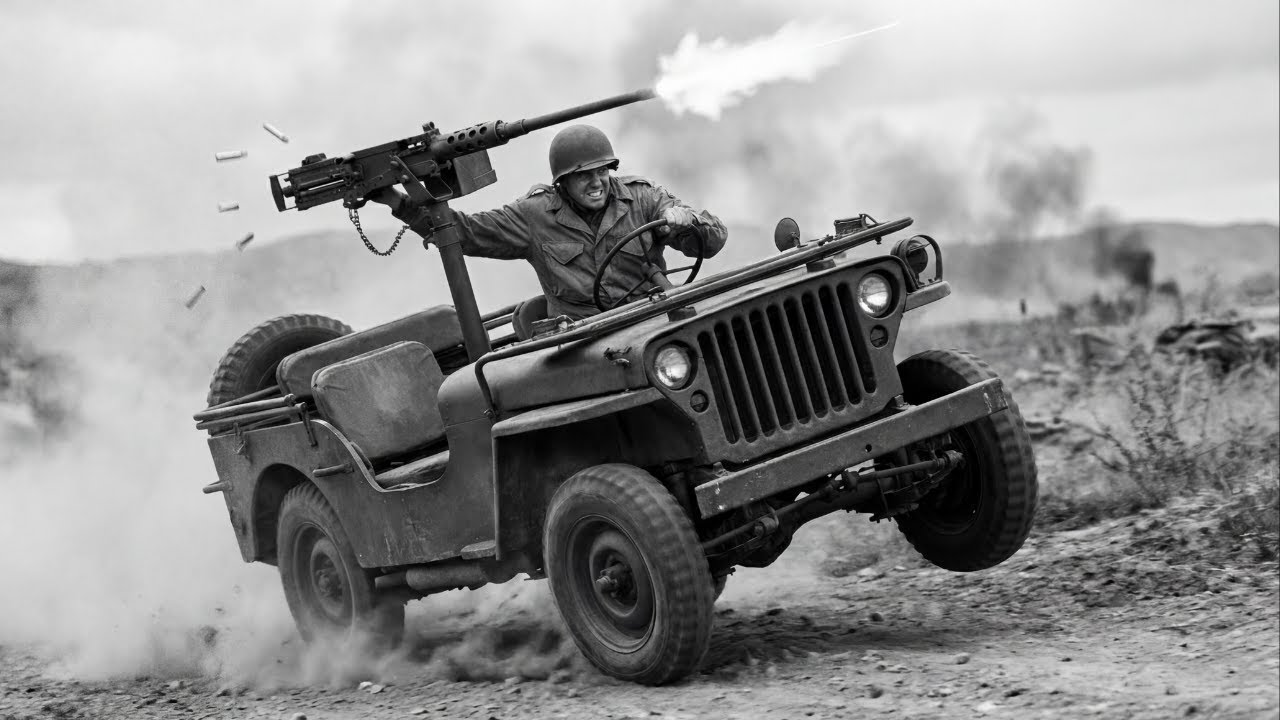 Germans Laughed When He Jumped into a Jeep under Heavy Fire — Minutes Later, 40 Were Dead