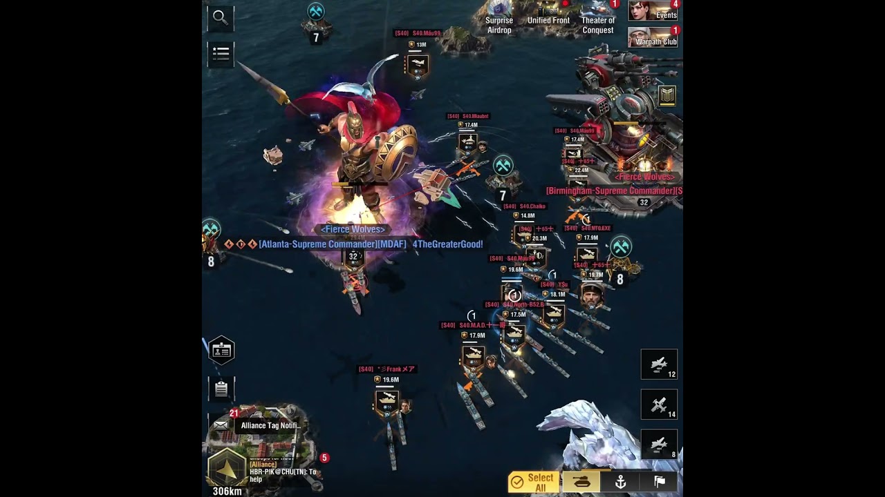 ESPO! (MDAF) defense against S40 | Aegean Sea | epic battlefield | Warpath : Ace shooter