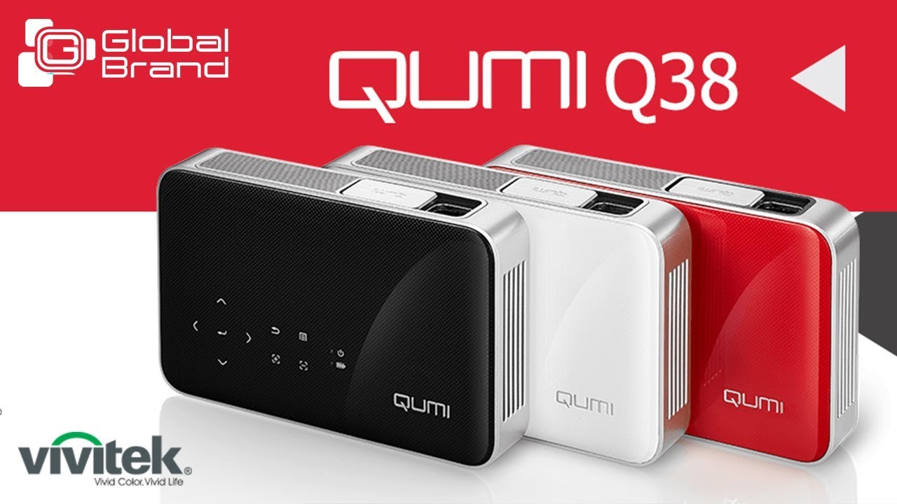 Qumi Q38 Pocket Projector | Vivitek | Global Brand Pvt Ltd