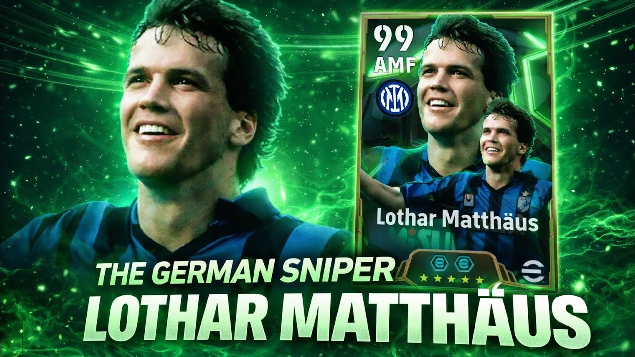 This Card Is BROKEN 😱 Lothar Matthäus | eFootball Highlights|