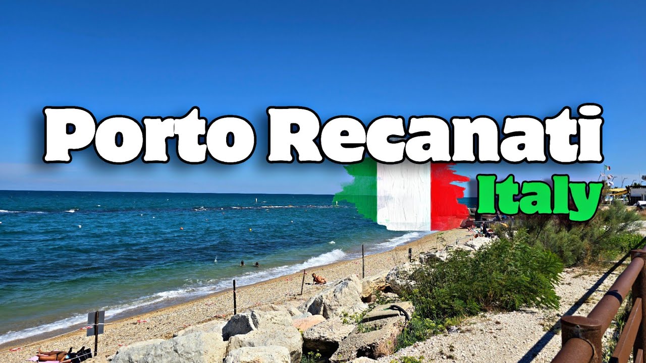 Porto Recanati, Italy | Walking Tour Summer 2024 #seaside #italytrip #summerholiday