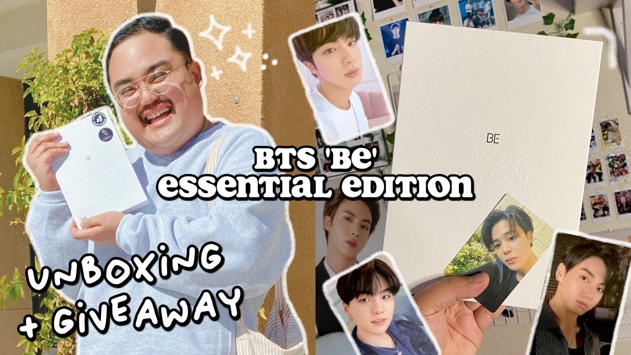 BTS  'BE' Essential Edition Unboxing ✰