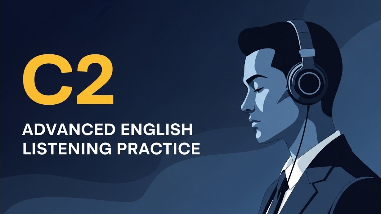 🎧 C2 Advanced English Listening Practice | Native-Level Conversations