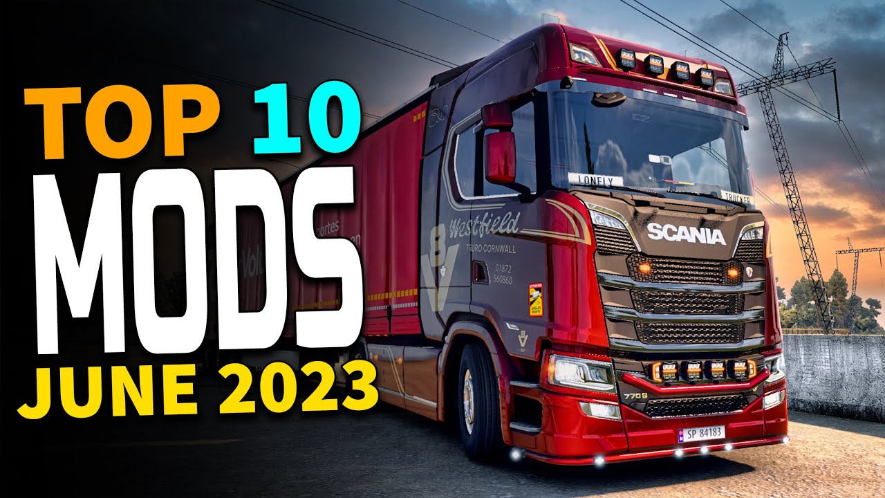 Top 10 Mods For ETS2 1.47 - JUNE 2023 (Season 6) | ETS2 1.47 MODS