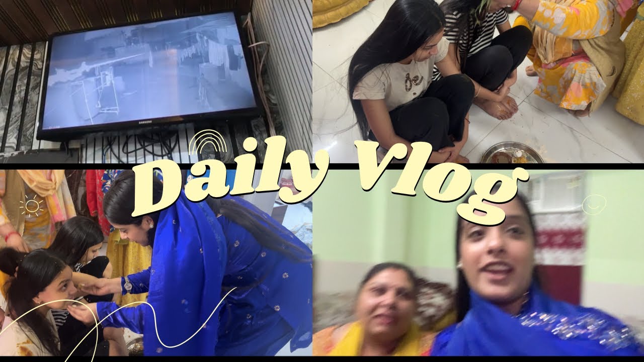 Kannu kanchu ki haldi 🥺🦋