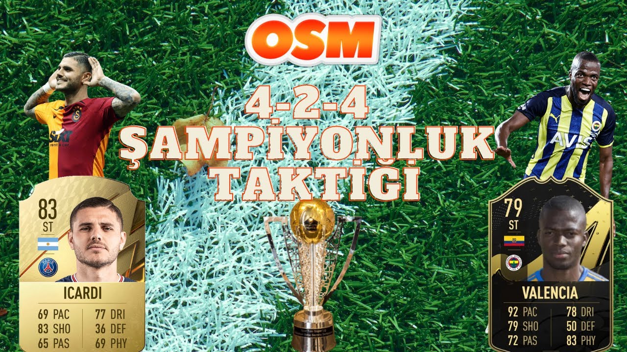 OSM 4-2-4 GÜNCEL ŞAMPİYONLUK TAKTİĞİ ! RAKİPLERİ İSTİFA ETTİREN TAKTİK ! ONLINE SOCCER MANAGER 2023