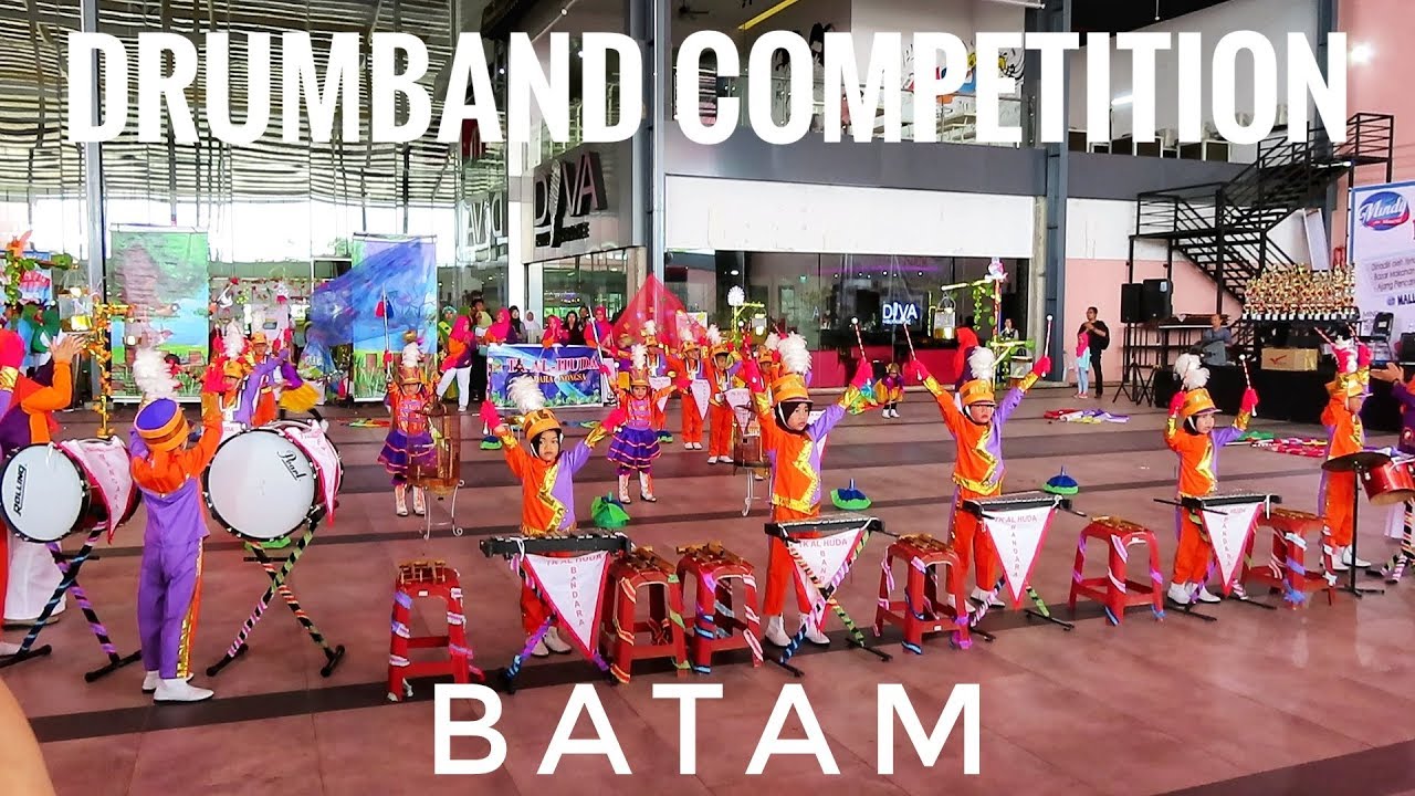 Drumband TK AL-Huda Bandara Batam | Lomba Marching Band TK Di Mall Botania 2 MB2 Batam