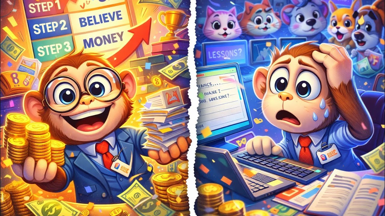 This Monkey Started a FAKE Online Course… People Actually Paid 😱🐒