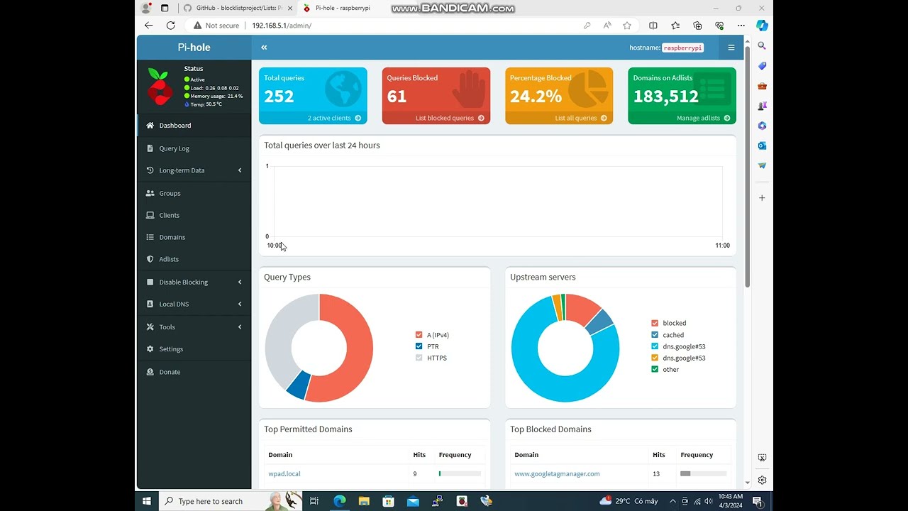 Add blocklist to Pi-Hole
