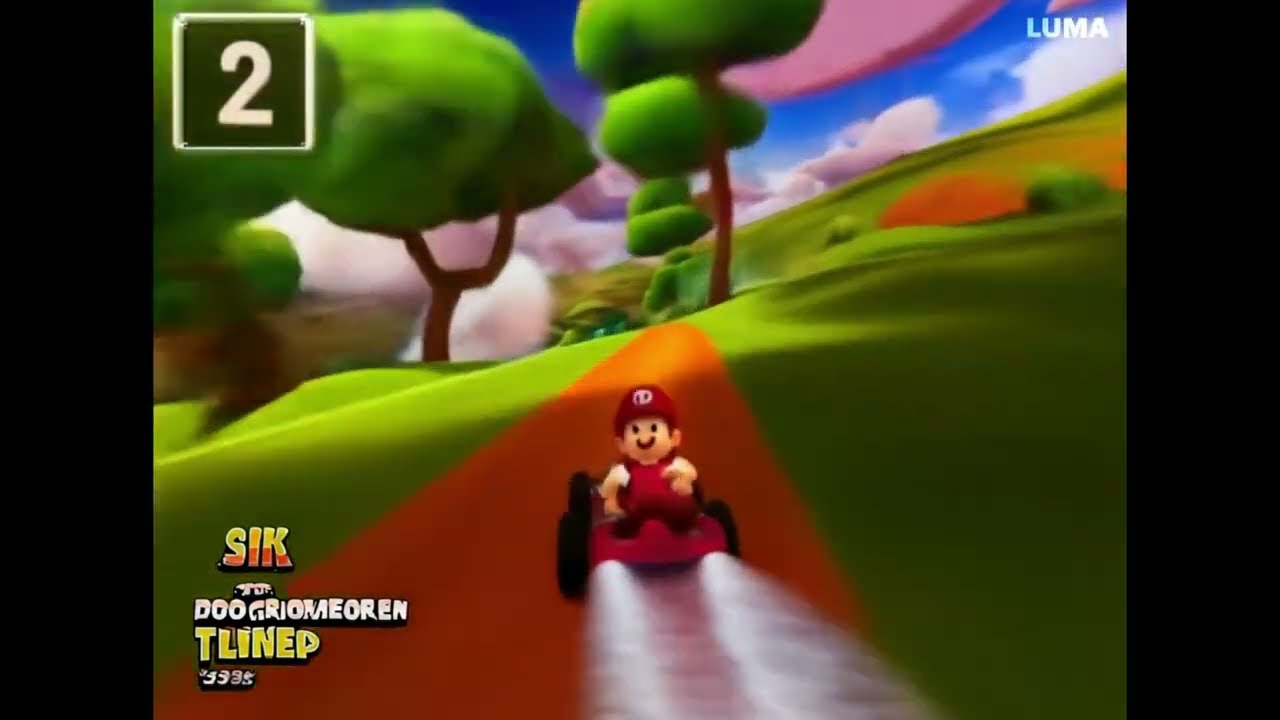 AI Generated Mario Kart DS Gameplay