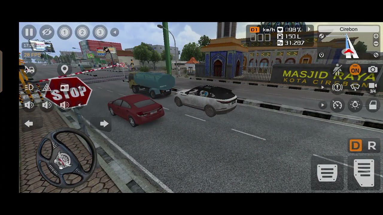 Car simulator game 