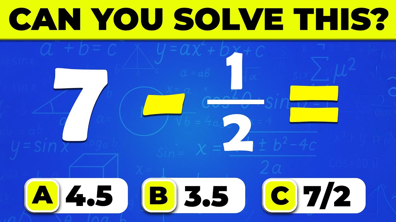 Grade 6 Math Quiz | Subtraction Test for Students – Can You Get a Perfect Score?