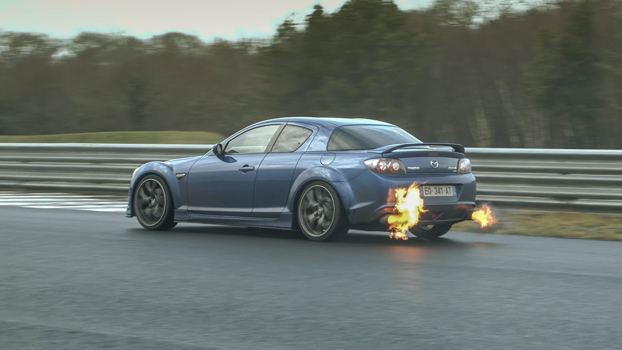 The Race on Track - MAZDA RX8 R3| 4K