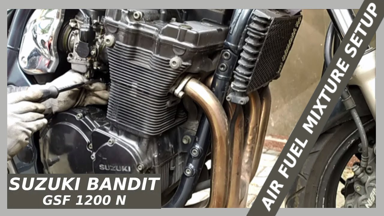 Suzuki Bandit GSF 1200 N - Basic Air Fuel Ratio Setup (HD)