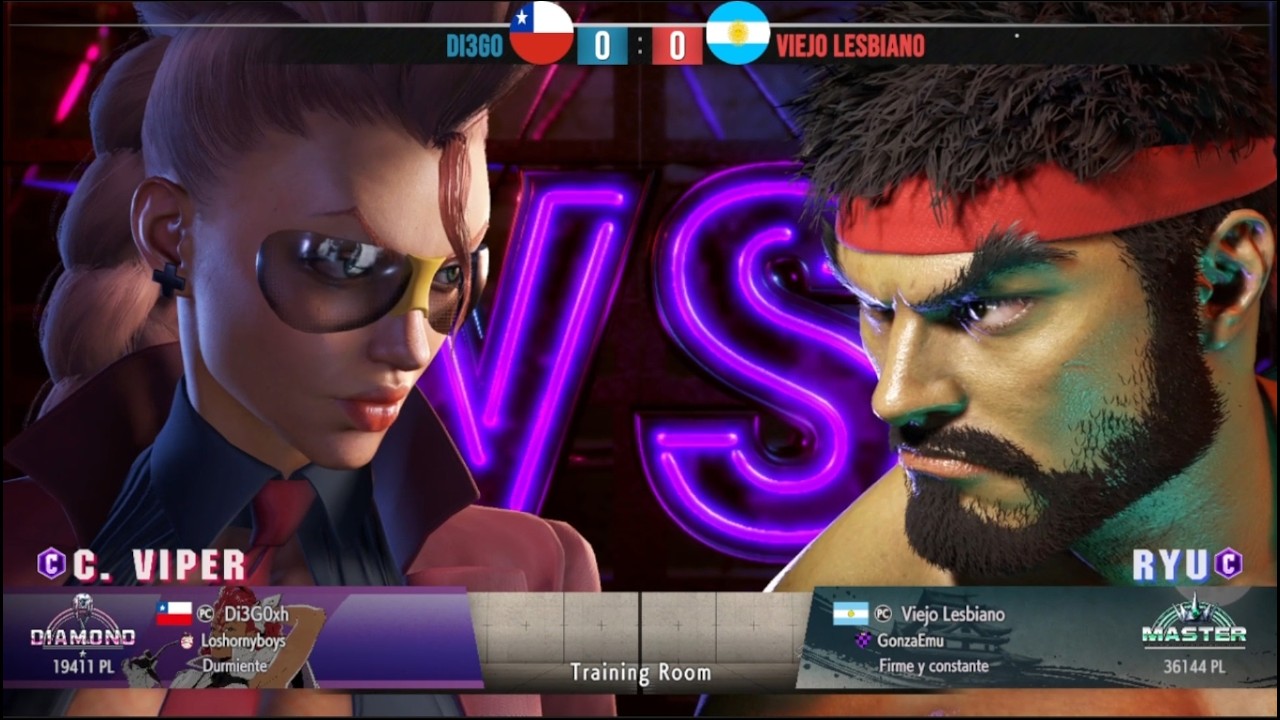 EVENTO SF6!! Di3g0xh (CL) vs Viejo lesbiano (ARG)