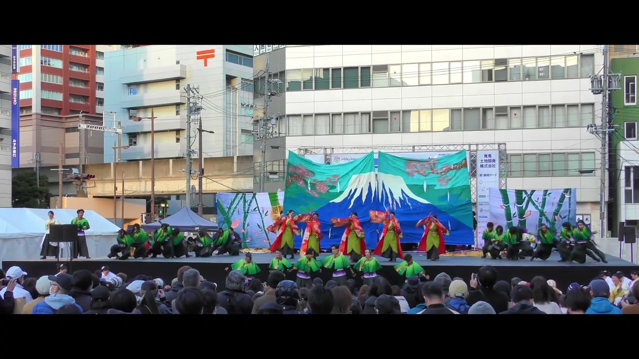 静岡大学よさこいサークルお茶ノ子祭々 「逢光」　虹彩よさこい2026　ファイナル