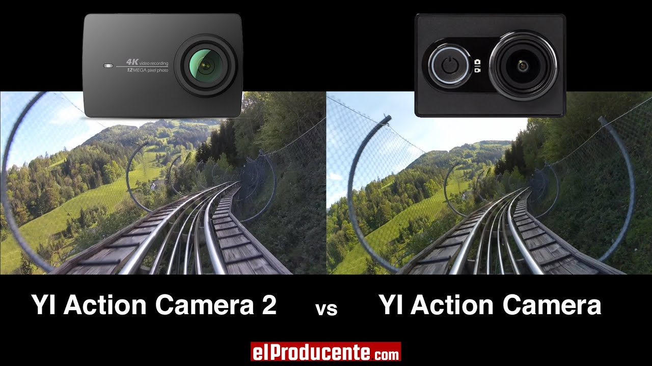 YI 4K Action Camera 2 vs YI 1 (1080p 60fps / Image Stabilizer)