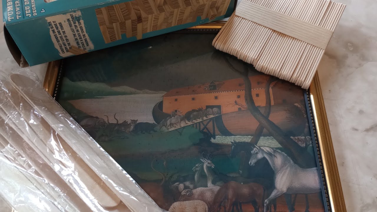 Fast, Easy, rough cut, 1st  version of Noah's Ark creations