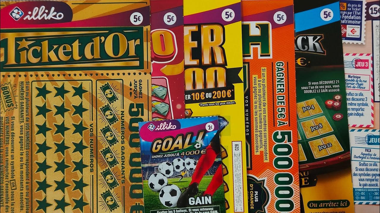Grattage du mardi 1 er octobre 😀🙂😊☘️🤑🥰
