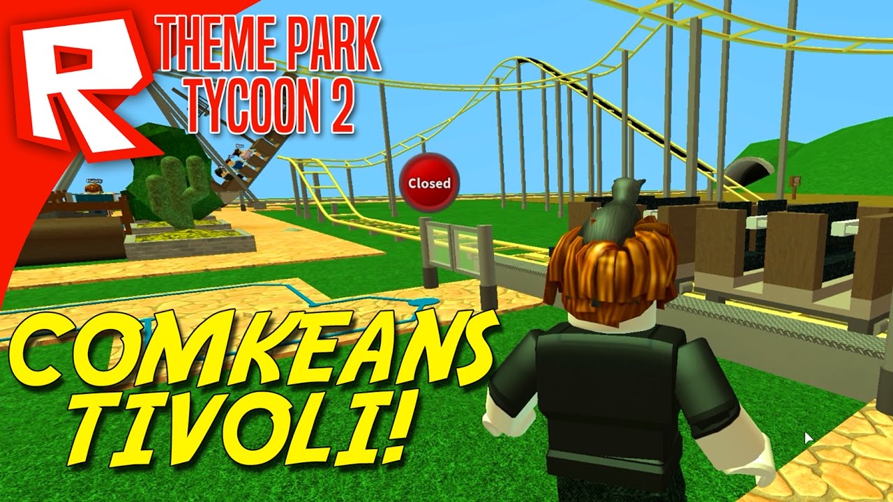 COMKEANS TIVOLI! - Roblox Theme Park Tycoon 2 Dansk Ep 1