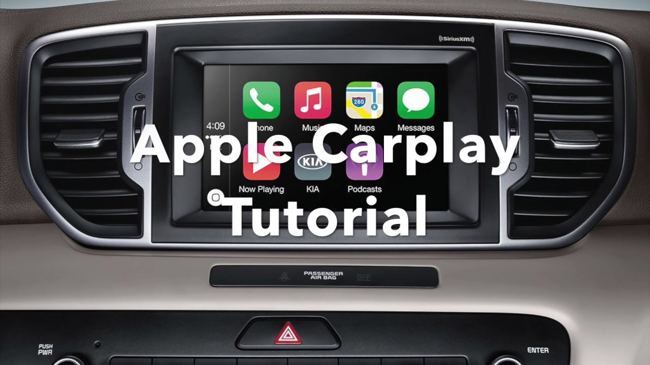 Apple Carplay Tutorial in 2019 Kia Sportage