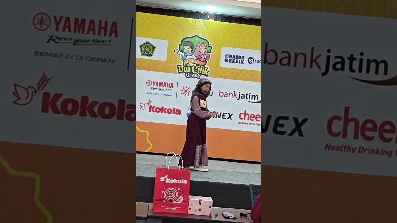 Festival Da'i cilik dengan tema Ramadhan Bulan Berbagi dan Saling Menyayangi