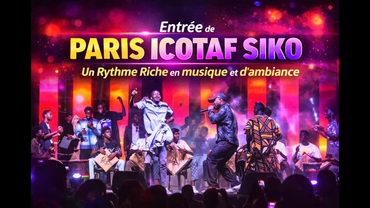 🤯🔥Entrée musicale de Paris Icotaf Siko c’est fou d’ambiance🎉🥳🤩