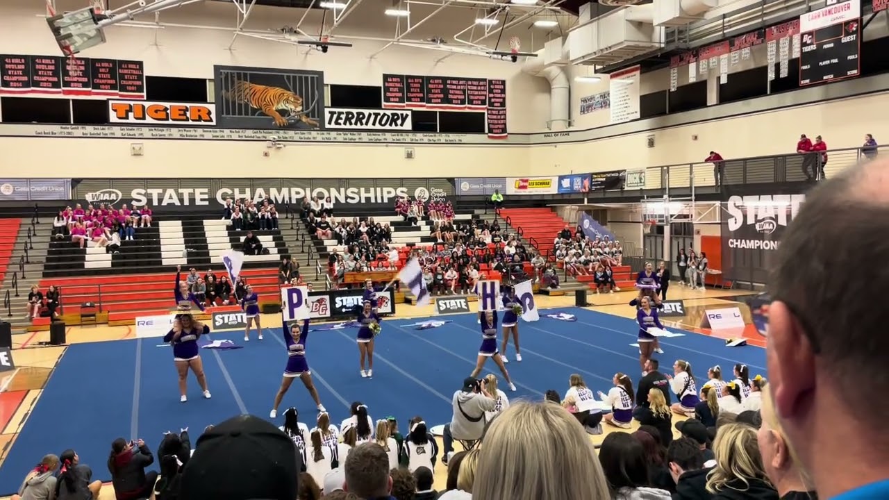 Puyallup High School Vikings | WIAA Cheerleading State Championships 2024
